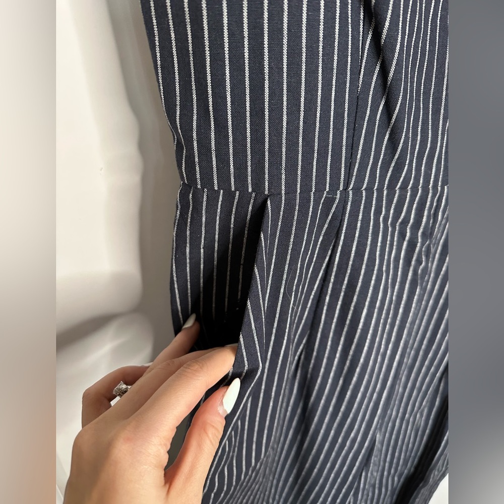 Striped jumpsuit - Picture 4 of 5